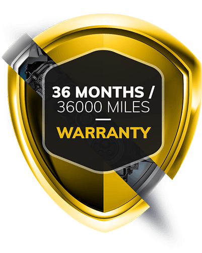 36 Months / 36K Miles Warranty